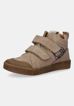 Froddo pantofi din piele intoarsa pentru copii ROSARIO HIGH-TOP culoarea violet, G2110134 imagine