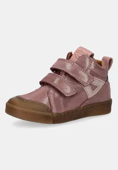 Froddo pantofi din piele intoarsa pentru copii ROSARIO HIGH-TOP culoarea violet, G2110134 imagine