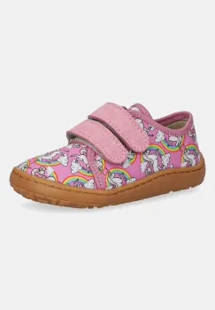 Froddo papuci copii BAREFOOT WOOLY culoarea roz, G1700422 imagine