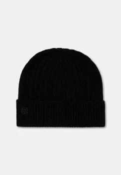 FROM FUTURE caciula de casmir culoarea negru, ABO03515 imagine