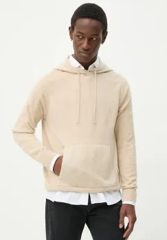 FROM FUTURE pulover de casmir culoarea bej, MPH00493 imagine