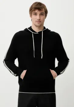 FROM FUTURE pulover de casmir culoarea negru, light, MPH01911 imagine