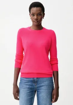 FROM FUTURE pulover de casmir culoarea roz, light, WPR00019 imagine