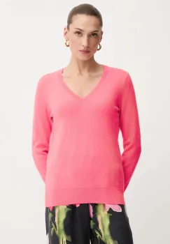 FROM FUTURE pulover de casmir culoarea roz, WPV00021 imagine