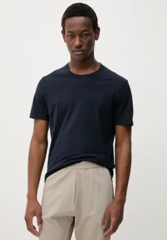 FROM FUTURE tricou reversibil din bumbac barbati, culoarea albastru marin, neted, MTS00225 imagine