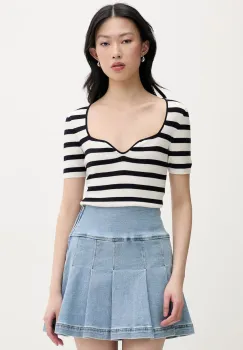 From Future tricou tricotat pentru femei, din lana imagine