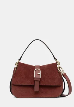Furla geanta crossbody pentru femei din piele intoarsa imagine