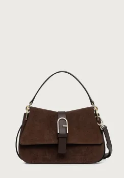 Furla geanta crossbody pentru femei din piele intoarsa imagine