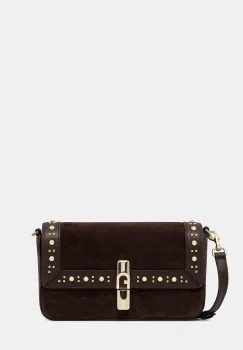 Furla geanta crossbody pentru femei din piele intoarsa imagine