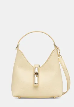 Furla geanta hobo de dama din piele imagine