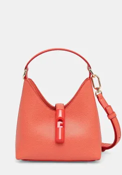 Furla geanta pentru femei de piele Iride Mini Hobo imagine