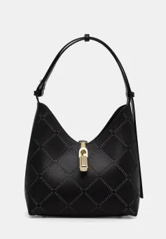 Furla geanta pentru femei, din piele Goccia S Hobo imagine