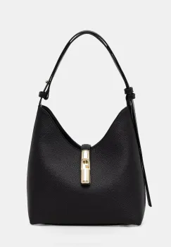 Furla geanta pentru femei din piele Goccia S Hobo imagine