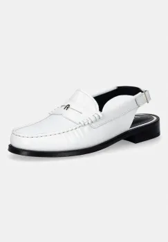 Furla mocasini de piele College Loafer imagine