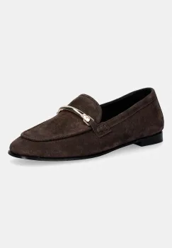 Furla mocasini din piele intoarsa Heritage Loafer imagine