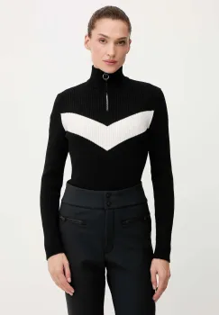 Fusalp pulover Andromede B culoarea negru, cu turtleneck, G1126 imagine