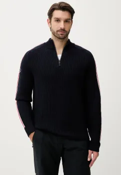 Fusalp pulover de lana Dorianau culoarea bleumarin, I2112 imagine