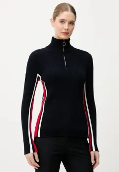 Fusalp pulover Deltano culoarea bleumarin, cu turtleneck, I1112 imagine