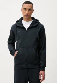 G-Star Hanorac cu fermoar si gluga barbatesc cu bumbac Premium core imagine