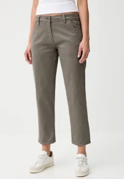 G-Star pantaloni culoarea gri, drept, high waist, D25257.C106 imagine