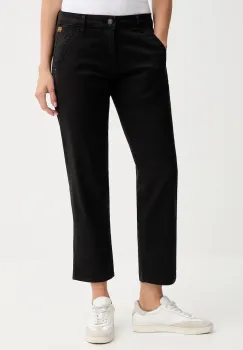 G-Star pantaloni culoarea negru, drept, high waist, D25257.C106 imagine