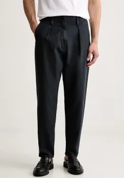 G-Star pantaloni pentru barbati din bumbac Pleated Chino Relaxed Tapered imagine