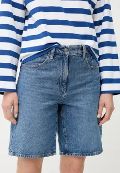G-Star pantaloni scurti jeans uni, high waist, D26268-D436 imagine