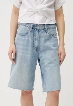 G-Star pantaloni scurti jeans uni, high waist, D27484-D536 imagine