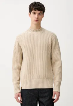 G-Star pulover din amestec de lana culoarea bej, calduros, D23731.E212 imagine