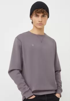 G-Star Raw bluza barbati, culoarea gri, neted imagine