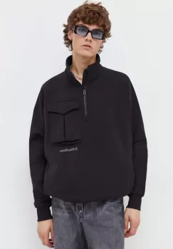 G-Star Raw bluza barbati, culoarea negru, neted imagine