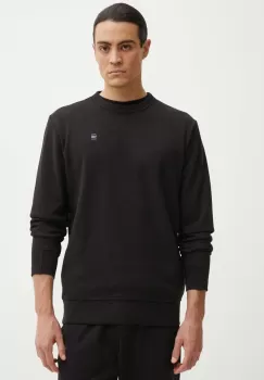 G-Star Raw bluza barbati, culoarea negru, neted, D25121-D566 imagine