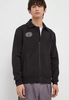 G-Star Raw bluza barbati, culoarea negru, neted imagine