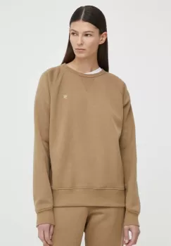 G-Star Raw bluza femei, culoarea bej, neted imagine