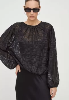 G-Star Raw bluza femei, culoarea negru, modelator imagine
