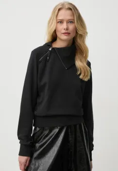 G-Star Raw bluza femei, culoarea negru, neted, D25303-D704 imagine