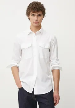 G-Star Raw camasa barbati, culoarea bej, cu guler clasic, slim, D24963-D701 imagine