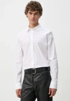 G-Star Raw camasa barbati, culoarea gri, cu guler clasic, slim, D25176-D701 imagine