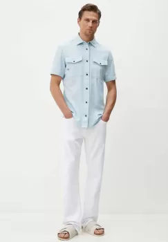 G-Star Raw camasa din bumbac barbati, cu guler clasic, slim, D19751-D454 imagine