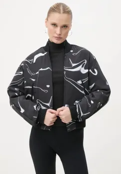 G-Star Raw geaca bomber femei, culoarea negru, de tranzitie, D25282-D725 imagine