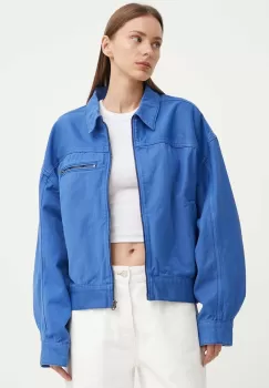 G-Star Raw geaca jeans femei, de tranzitie, oversize, D24569-D300 imagine