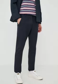 G-Star Raw pantaloni barbati, culoarea albastru marin, cu fason chinos imagine