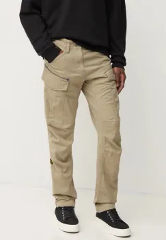 G-Star Raw pantaloni barbati, culoarea bej, drept, D25665-D846 imagine
