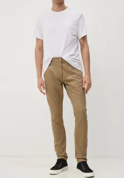 G-Star Raw pantaloni barbati, culoarea bej, mulata, D25179-C105 imagine