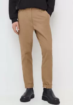 G-Star Raw pantaloni barbati, culoarea gri, cu fason chinos imagine