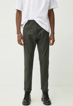 G-Star Raw pantaloni barbati, culoarea verde, cu fason chinos imagine