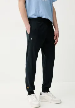G-Star Raw pantaloni de trening barbati, culoarea albastru marin, neted, D26280-D964 imagine