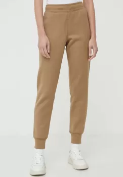 G-Star Raw pantaloni de trening culoarea bej, neted imagine