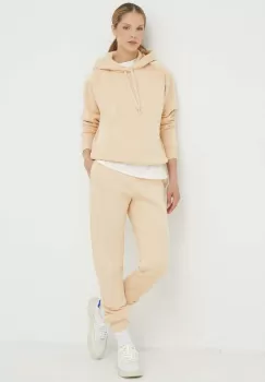 G-Star Raw pantaloni de trening culoarea bej, neted imagine