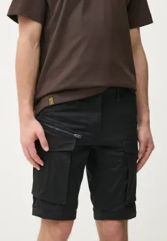 G-Star Raw pantaloni scurti barbati, culoarea negru, D26214-5126 imagine